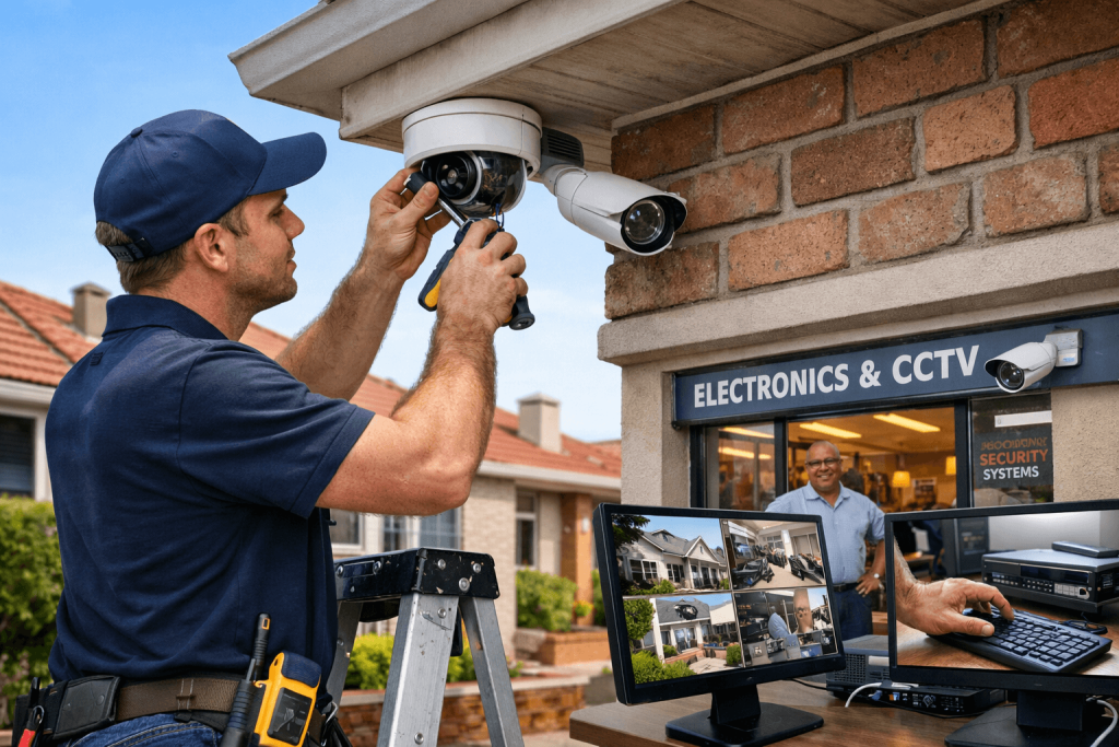 CCTV repairs and maintenance in Parow by professional Parow CCTV installers